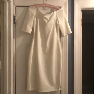 Lulus fitted off the shoulders dress